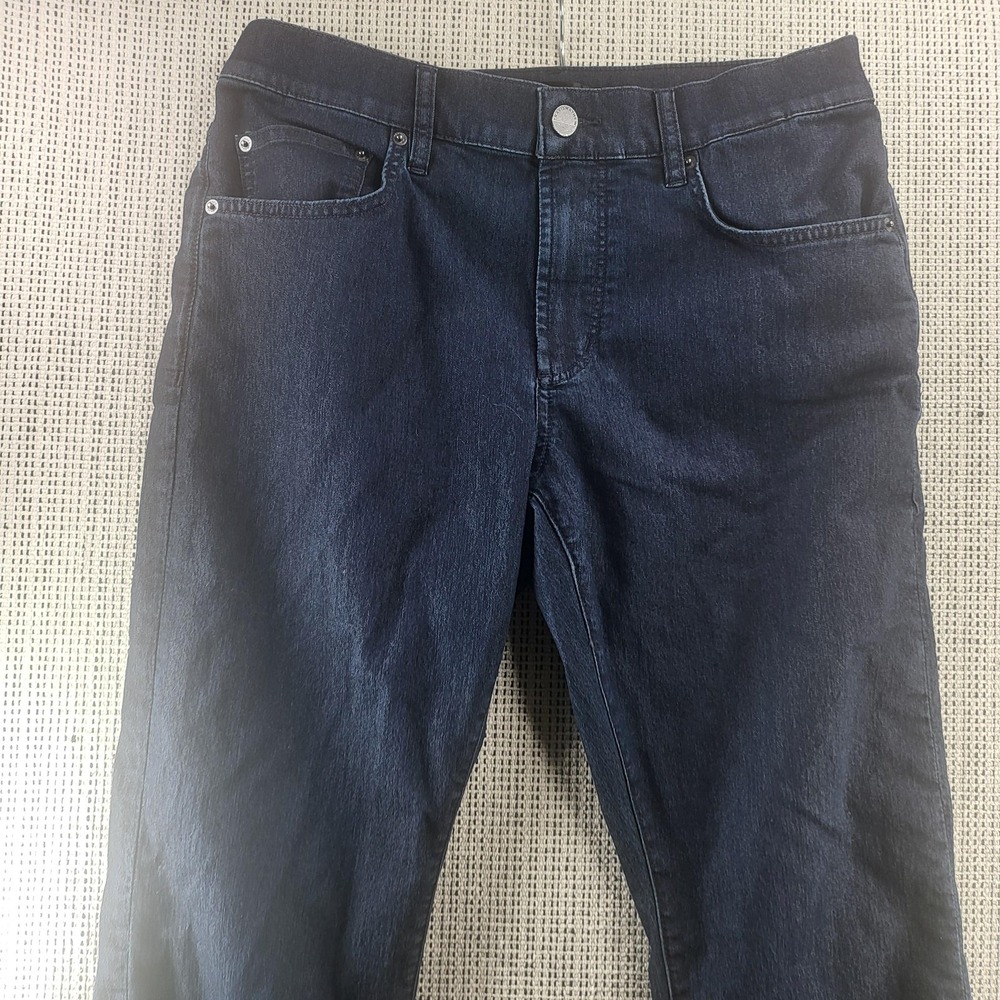 Travis Mathew Jeans Mens 31x30 Dark Wash Blue Slim Tapered‎ Stretch Denim Pants